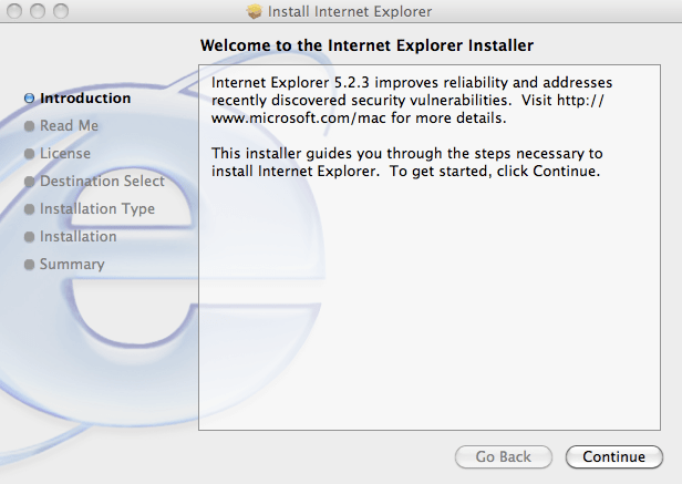 internet ecplorer download for mac
